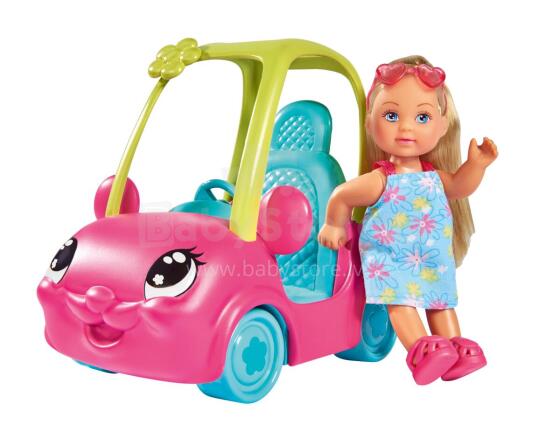 Simba lelle Evi ar jauku auto