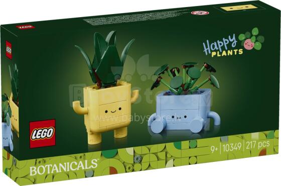 LEGO Botānikas Priecīgie Augi