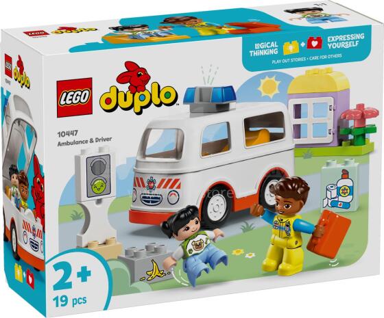 LEGO DUPLO Ambulance un vadītājs