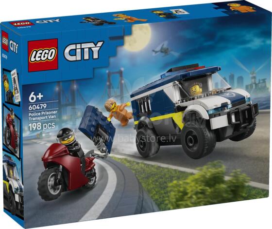 LEGO Городская Полиция: Автомобиль для Перевозки Узников