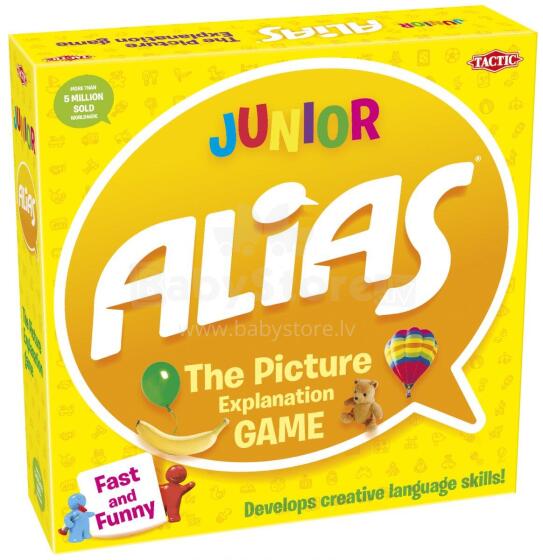 Tactic lauamäng Ingliskeelne Junior Alias