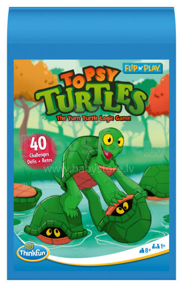 ThinkFun ceļojumu spēle Topsy Turtles
