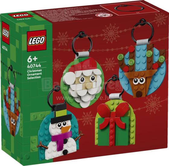 LEGO Iconic Christmas Ornament Selection
