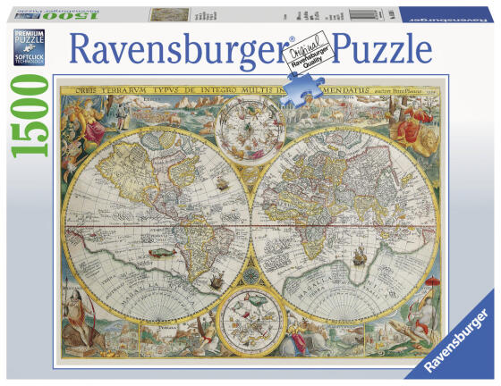 Ravensburger Puzzle 1500 pc Ancient Map