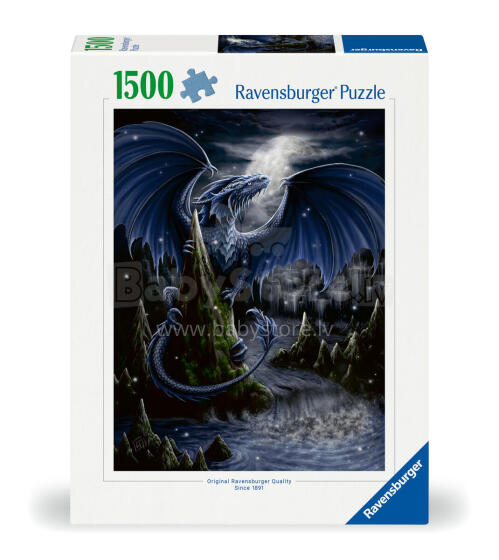 Ravensburger Puzzle 1500 pc Black Dragon