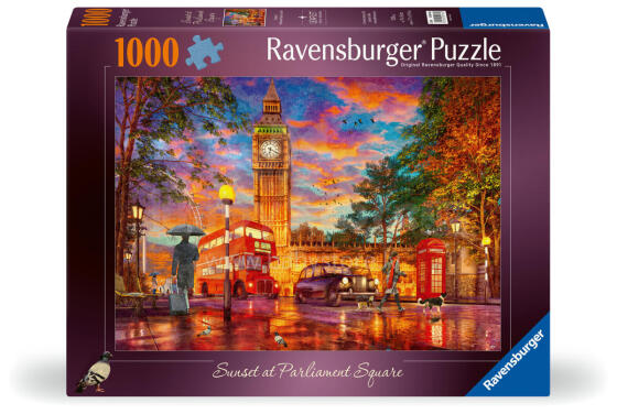 Ravensburger Puzzle 1000 pc Sunset on the Square