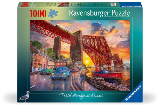 Ravensburger Puzzle 1000 pc Forth Bridge At Sunset
