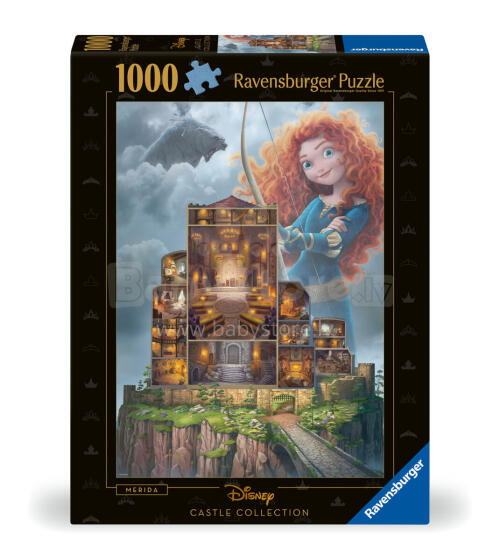 Ravensburger Puzzle 1000 pc Disney's Merida Castle
