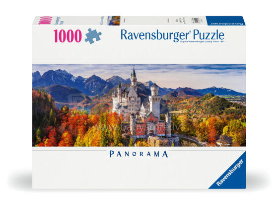Ravensburger Panorama Puzzle 1000 pc Castle Bavaria