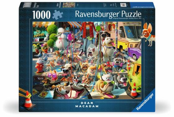 Ravensburger Puzzle 1000 pc Dog Walker