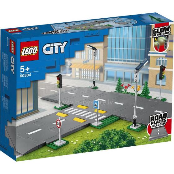 LEGO City Ceļu Plāksnes
