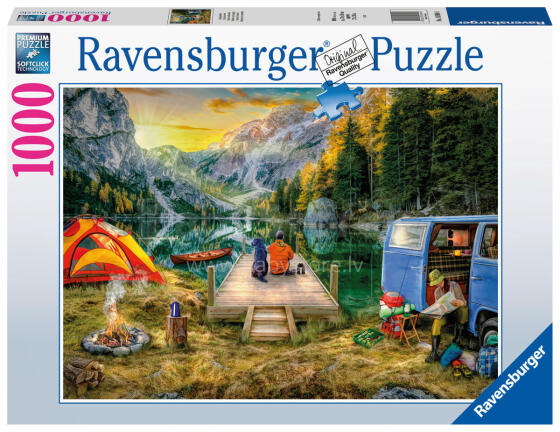 Ravensburger Puzzle 1000 pc Camping Vacation