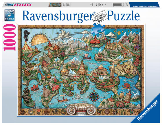 Ravensburger Puzzle 1000 pc Atlantis