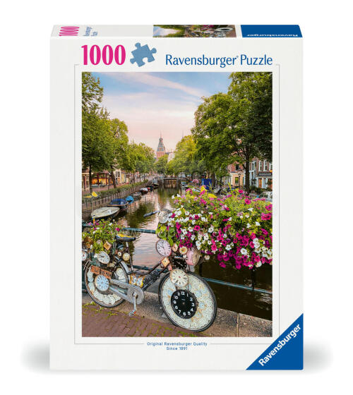 Пазл Ravensburger 1000 деталей: Велосипед в Амстердаме