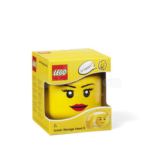 LEGO uzglabāšanas galva S – Meitene