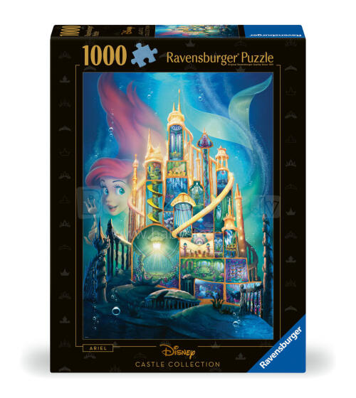 Ravensburger Puzzle 1000 pc Disney´s Ariel Castle 
