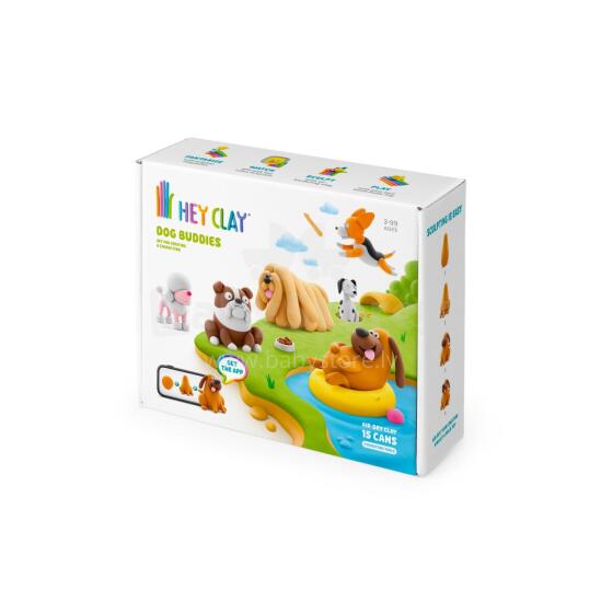 HEY CLAY Modeling Clay 15 Pieces: Dog Buddies