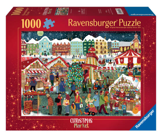Ravensburger Puzzle 1000 pc Christmas Market 
