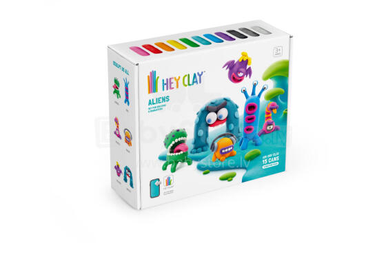 HEY CLAY Modeling Clay Aliens