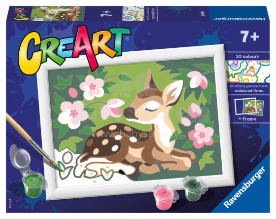 
Ravensburger Paint by Numbers Floral Fawn