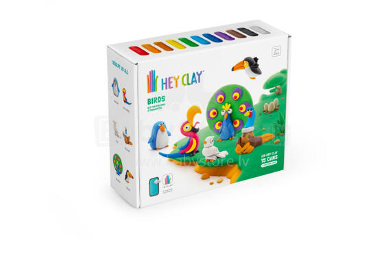 HEY CLAY Modeling Air-Dry Clay Birds 