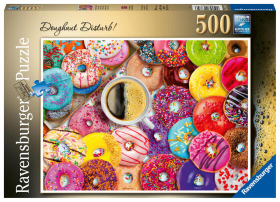 Ravensburger Puzzle 500 pc Doughnut Disturb!