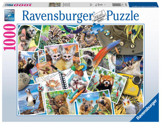 Пазл Ravensburger 1000 деталей Альбом путешественника