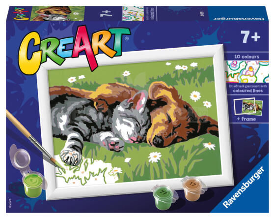 
Ravensburger Krāsošana pēc numuriem Miega draugi