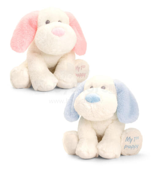 Keel Toys Эко Щенки 20 см 2 Разные