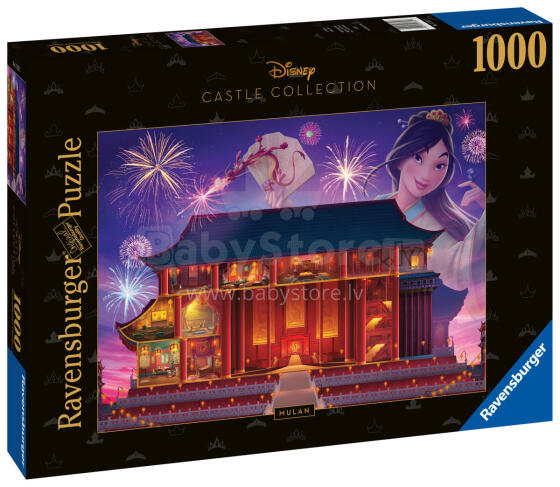 Ravensburger puzzle 1000 Pc Mulan's Castle