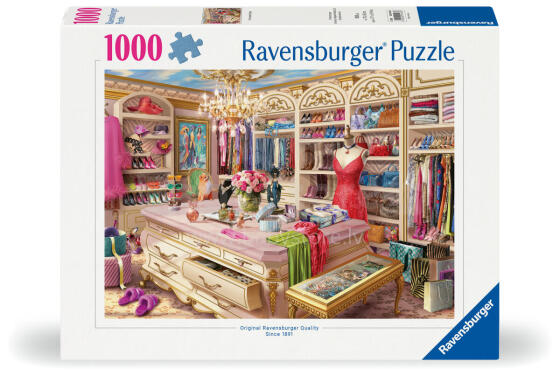 Ravensburger Puzzle 1000 pc Desired Wardrobe