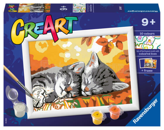 Ravensburger Paint by Numbers Autumn Cats