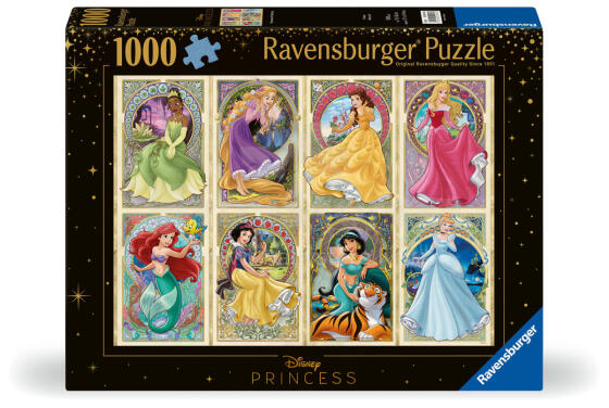 Ravensburger puzle 1000 gabali: Disneja princeses