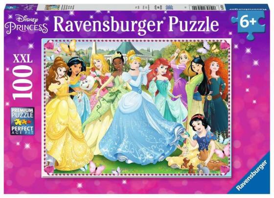 Ravensburger puzle 100 gabali: Disneja princeses
