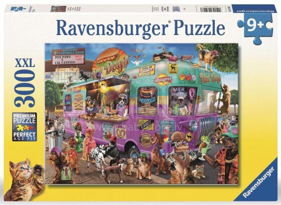 Ravensburger Puzzle 300 pc Hot Dog Queue