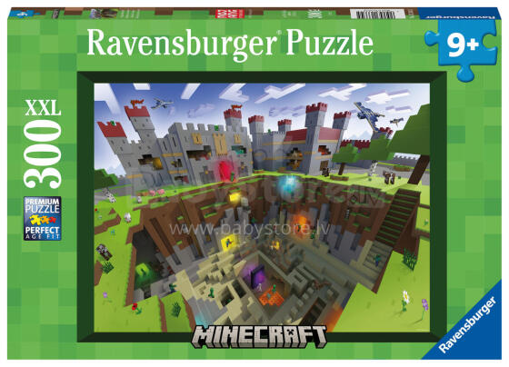 Ravensburger Puzzle 300 pc Minecraft Land Crack
