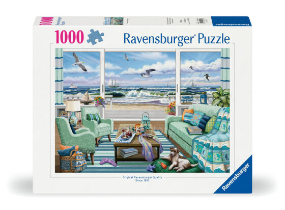 Ravensburger Puzzle 1000 pc  Beachfront Getaway 
