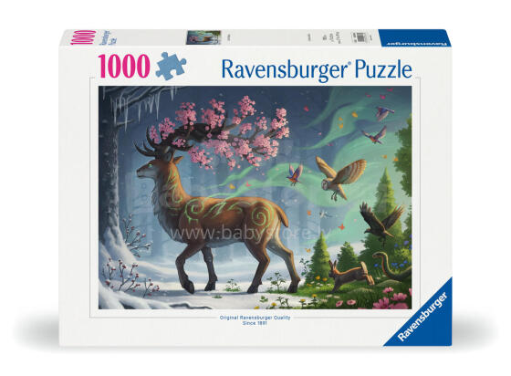 Ravensburger Puzzle 1000 pc Deer of Spring 
