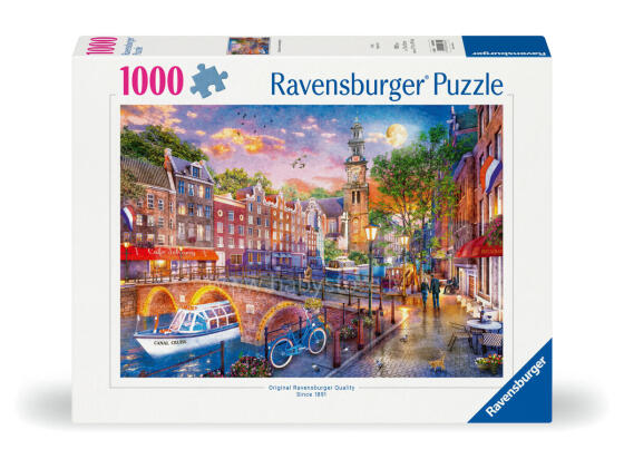 Ravensburger puzle 1000 gabali: Amsterdama