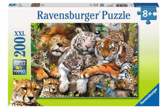 Ravensburger Puzzle 200 pc Big Cat Nap