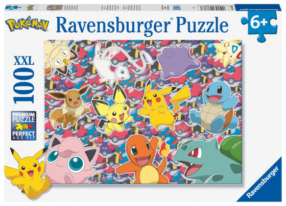 Ravensburger Puzzle 100 Pieces: Pokemon And Friends
