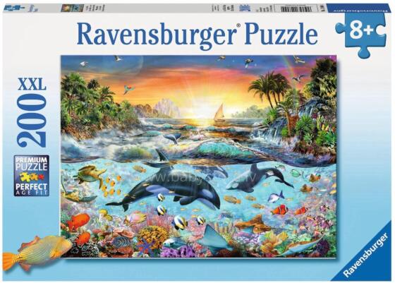 Ravensburger Puzzle 200 pc Orca Paradise