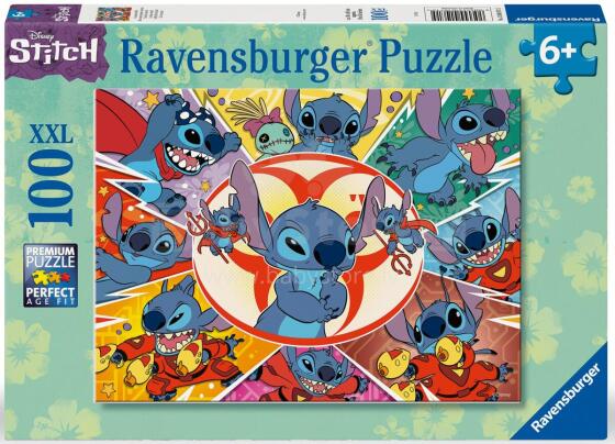Ravensburger puzzle 100 pc Stitch's Many Faces