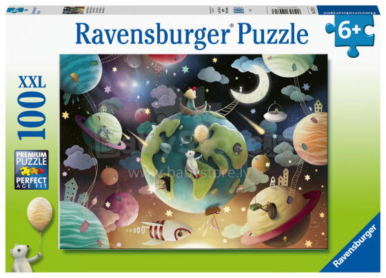 Пазл Ravensburger 100 деталей Планеты