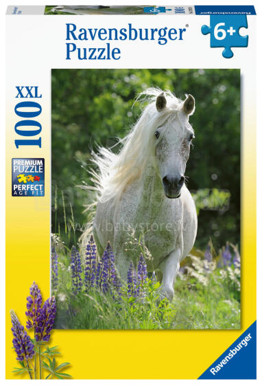 Ravensburger Puzzle 100 pc White Horse