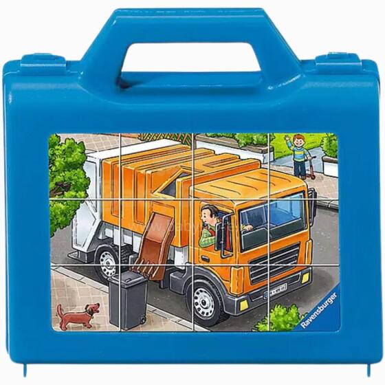 Ravensburger Cube Puzzle 12 pc Favorite Vehicles