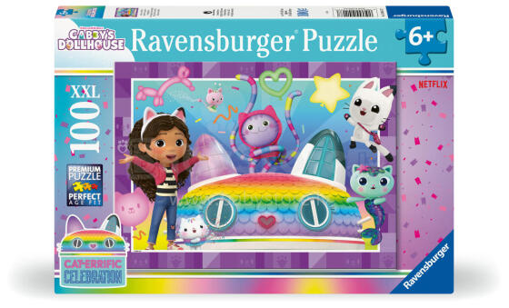 Ravensburger Puzzle 100 Pieces: Gabby And Friends