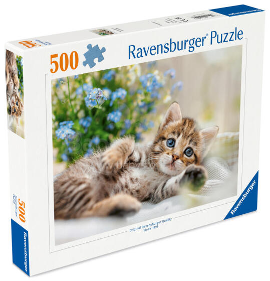 Ravensburger Puzzle 500 Pieces: Playful Kitten