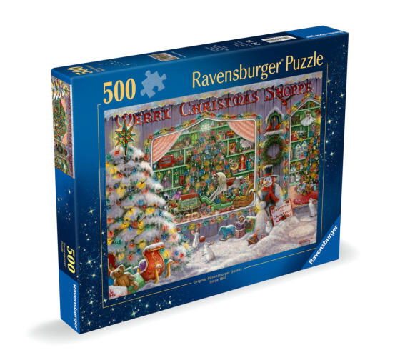 Ravensburger Puzzle 500 Pieces: The Christmas Shop