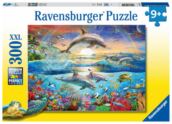 Ravensburger  Puzzle 300 pc Dolphin Paradise